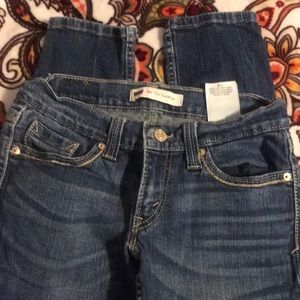 Levi’s Women 524 Too Superlow Jeans Size 3M